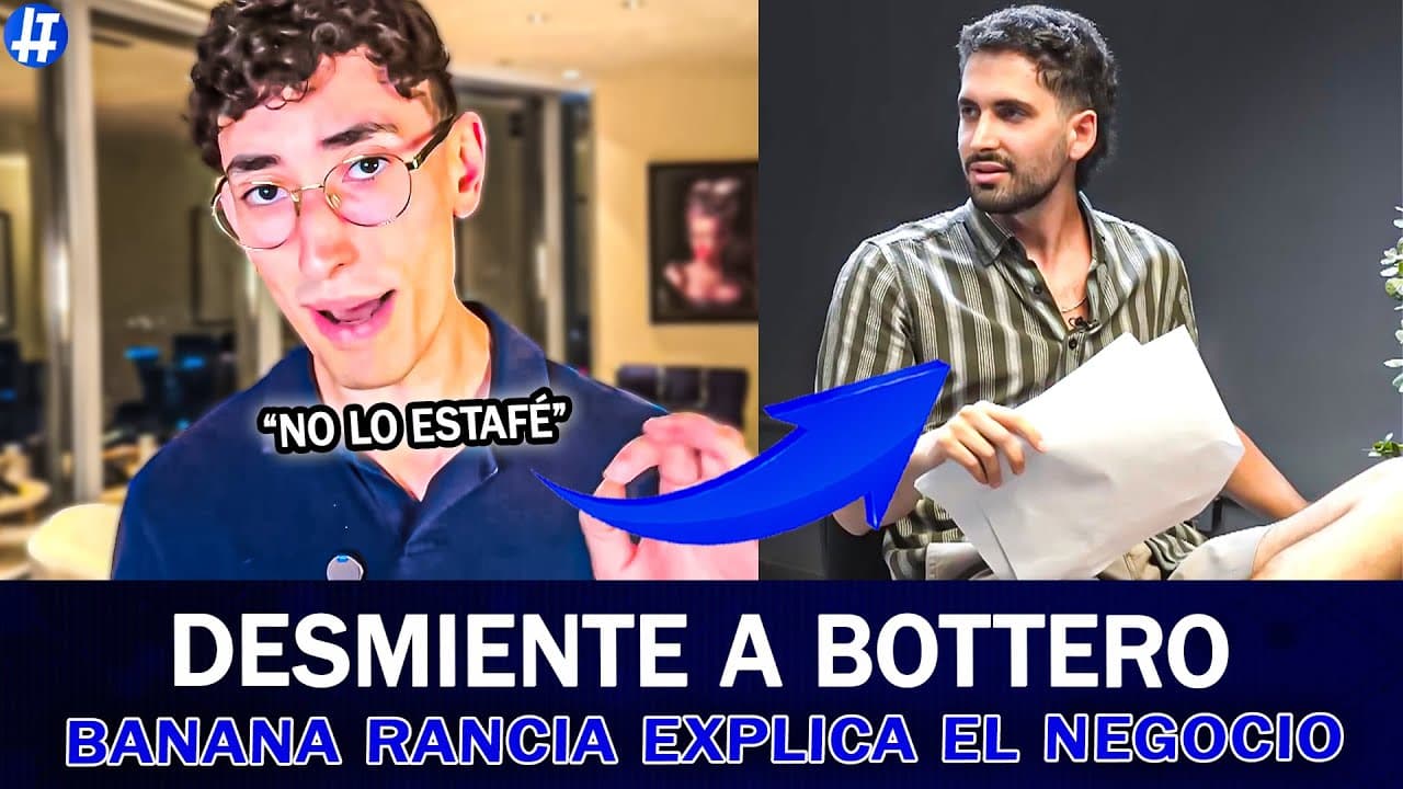 Banana Rancia Responde a Matías Bottero: 'No Éramos Amigos, Fue un Negocio con Riesgo'