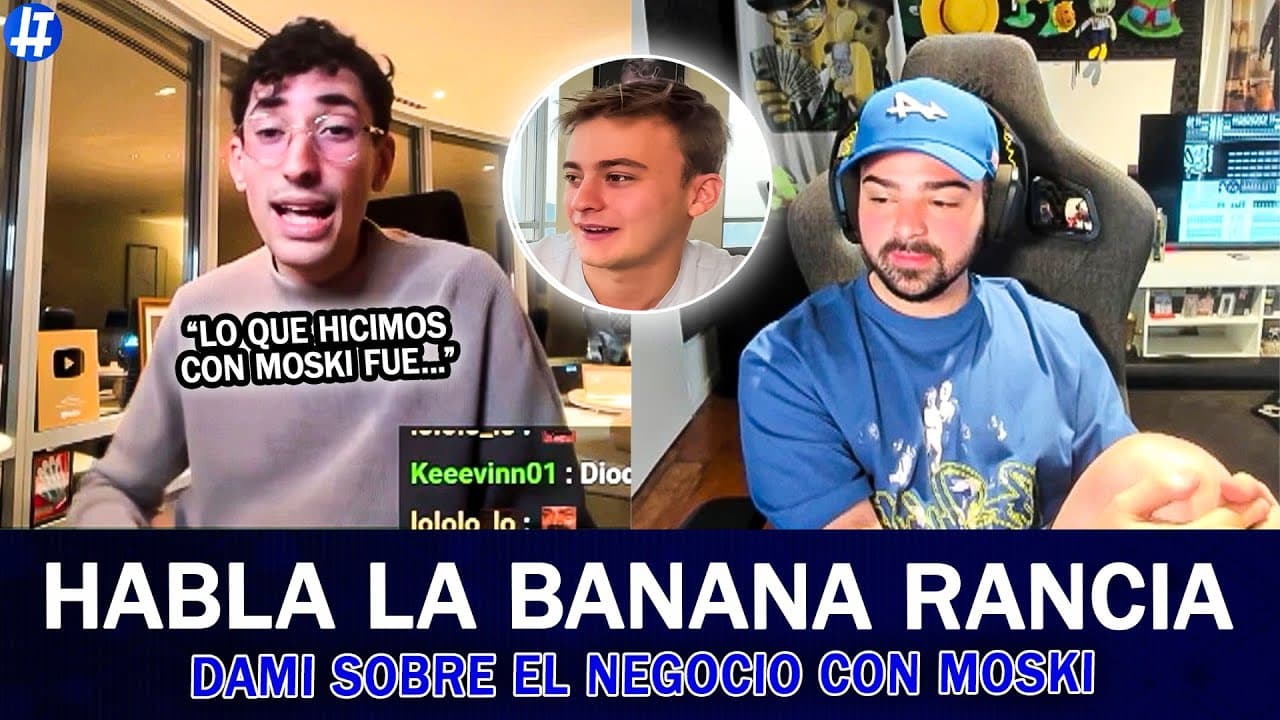 Bananirou Rompe el Silencio: Revela los Detalles del Negocio de Mosky en Dubái y el Fin de 'Mosky y Dami'