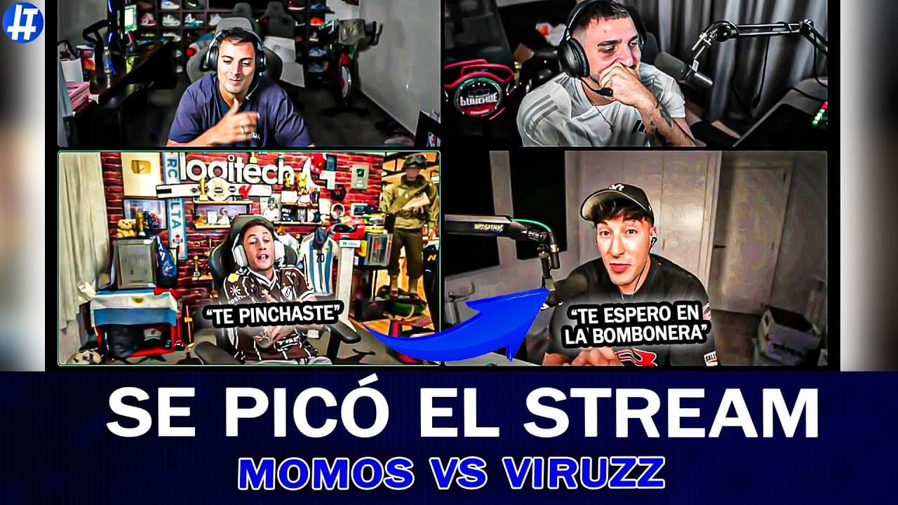 ¡Se picó! Viruzz desafía a Momo a una revancha explosiva y reaviva la polémica de su primer combate