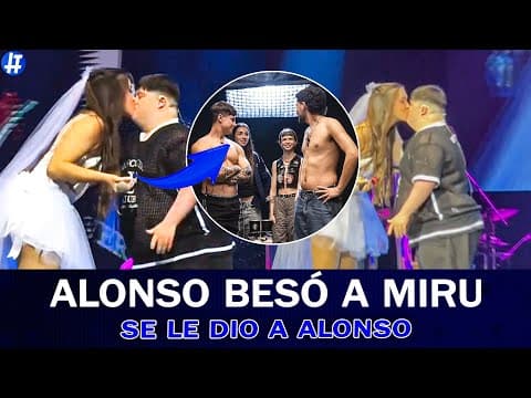 ¿Romance o Show? El Beso de Alonso y Miru Sánchez en el Gran Rex que Encendió las Redes