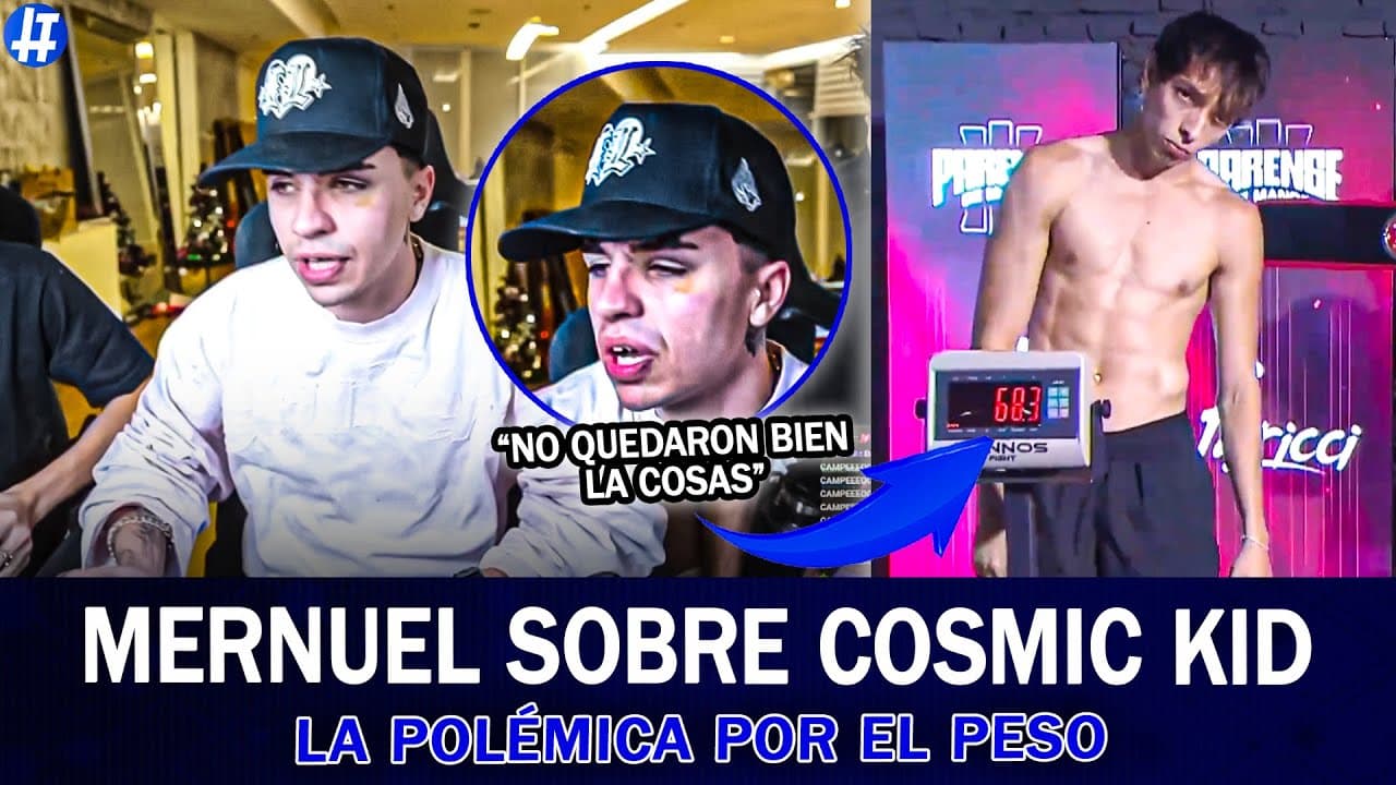 Meruel Rompe el Silencio Tras la Pelea con Cosmic Kid: 'No Nos Llevamos Bien' y el Peso No Fue Excusa