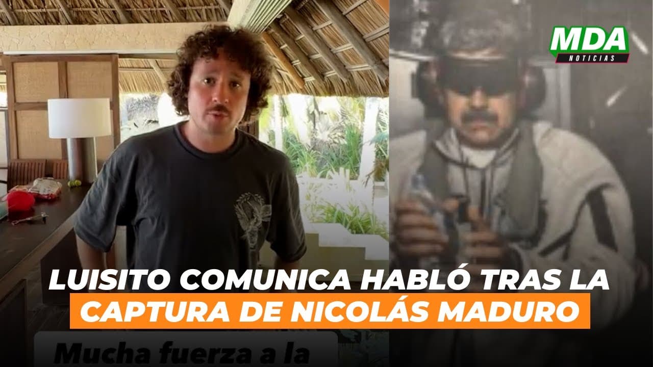 Luisito Comunica reacciona a la supuesta captura de Maduro y la tensa situación en Venezuela