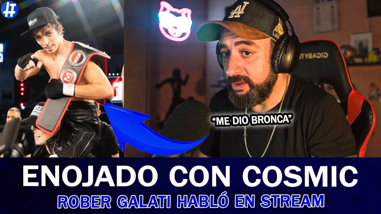 Rober Galati Arremete contra Cosmic Kid por el Peso: 'Pésimo lo que hizo' y Revela Detalles Inéditos